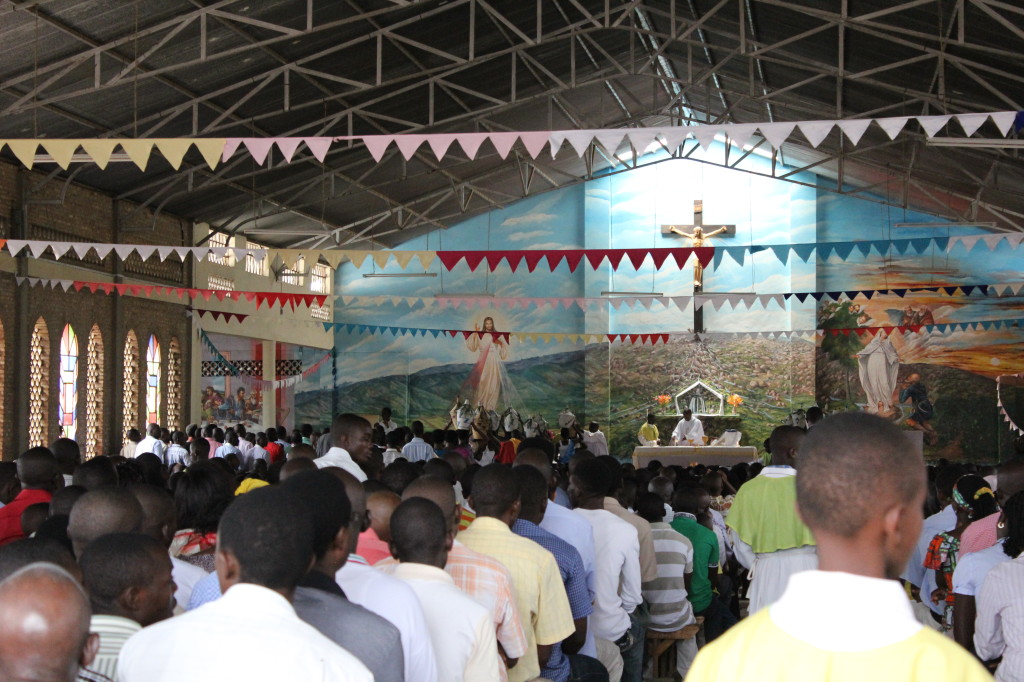Catholic mass in Burundi