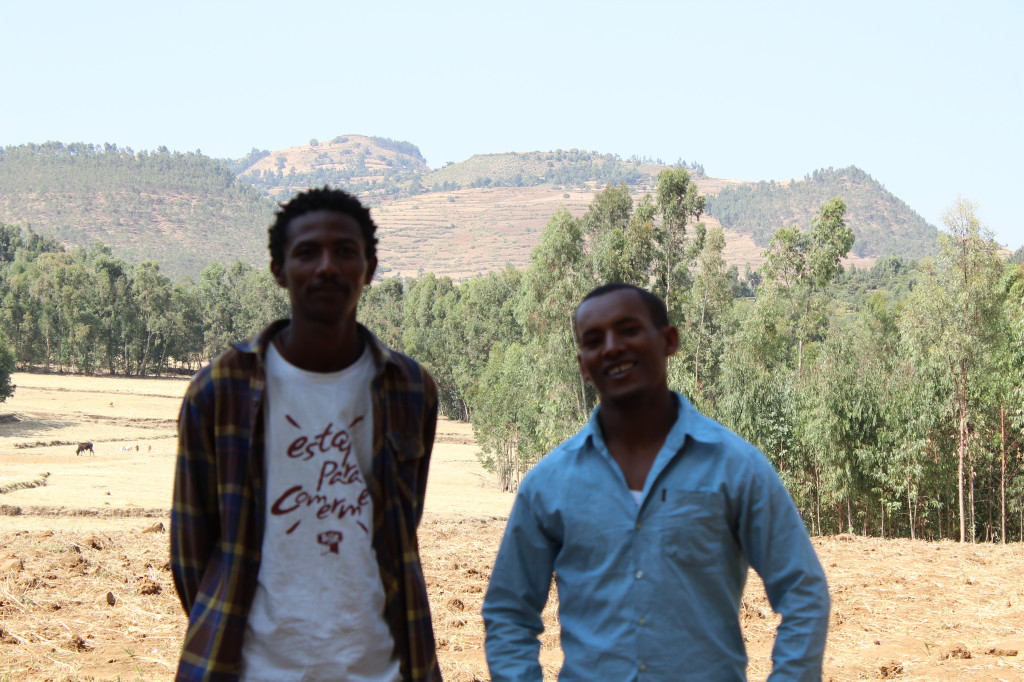New friends in Gondar