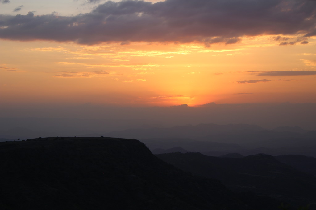Sunset from Ben Abeba