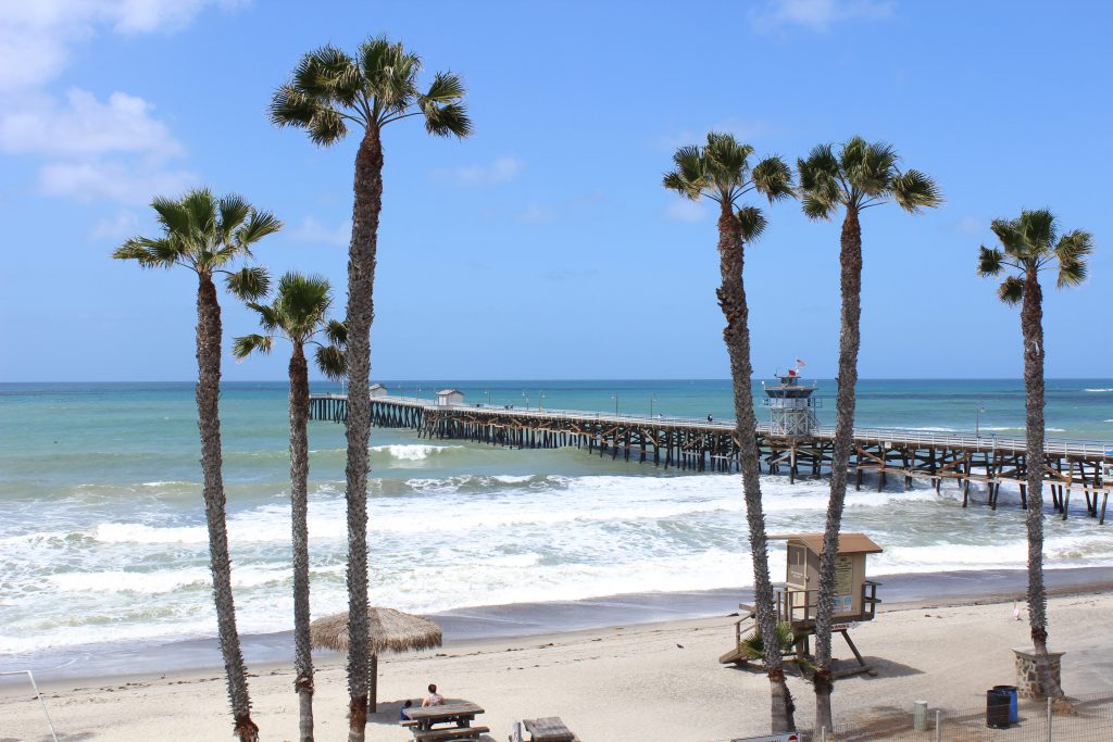 San Clemente Pier - one of the best Orange County Beach towns