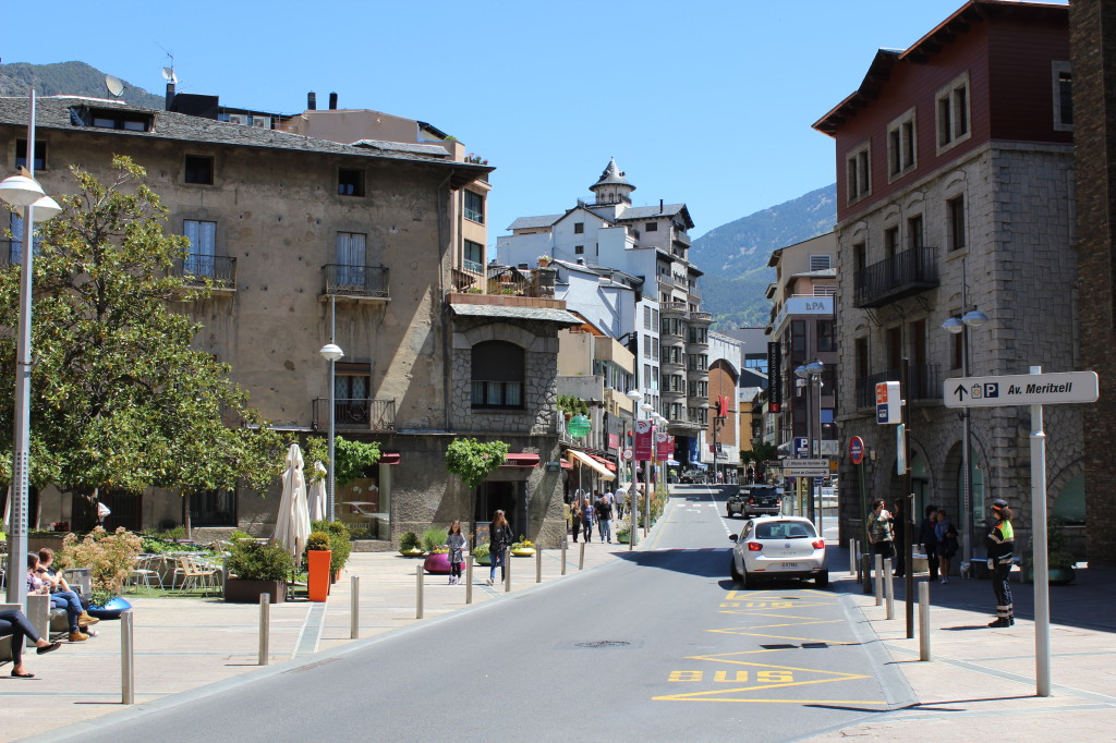 Andorra La Vella Main Street