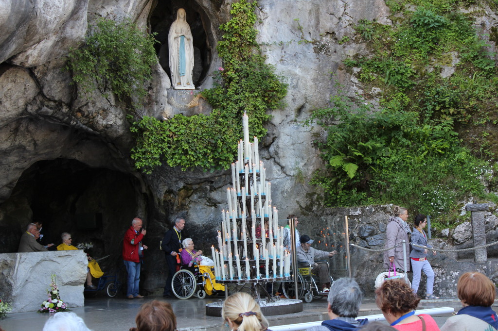 Healing Grotto at Our Lady of Lourdes