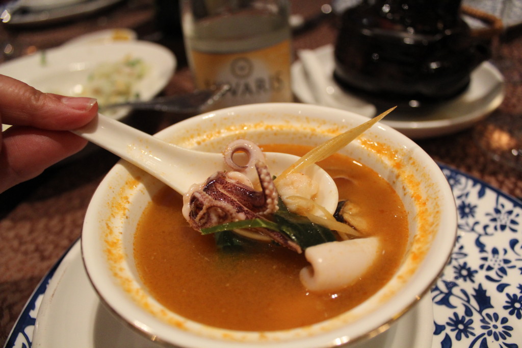 Pulpa in my Tom Yum Khung Soup