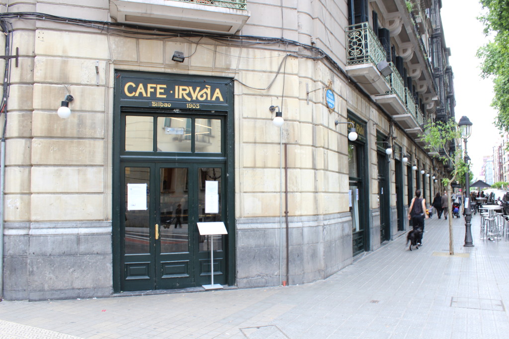 Cafe Iruña in Bilbao