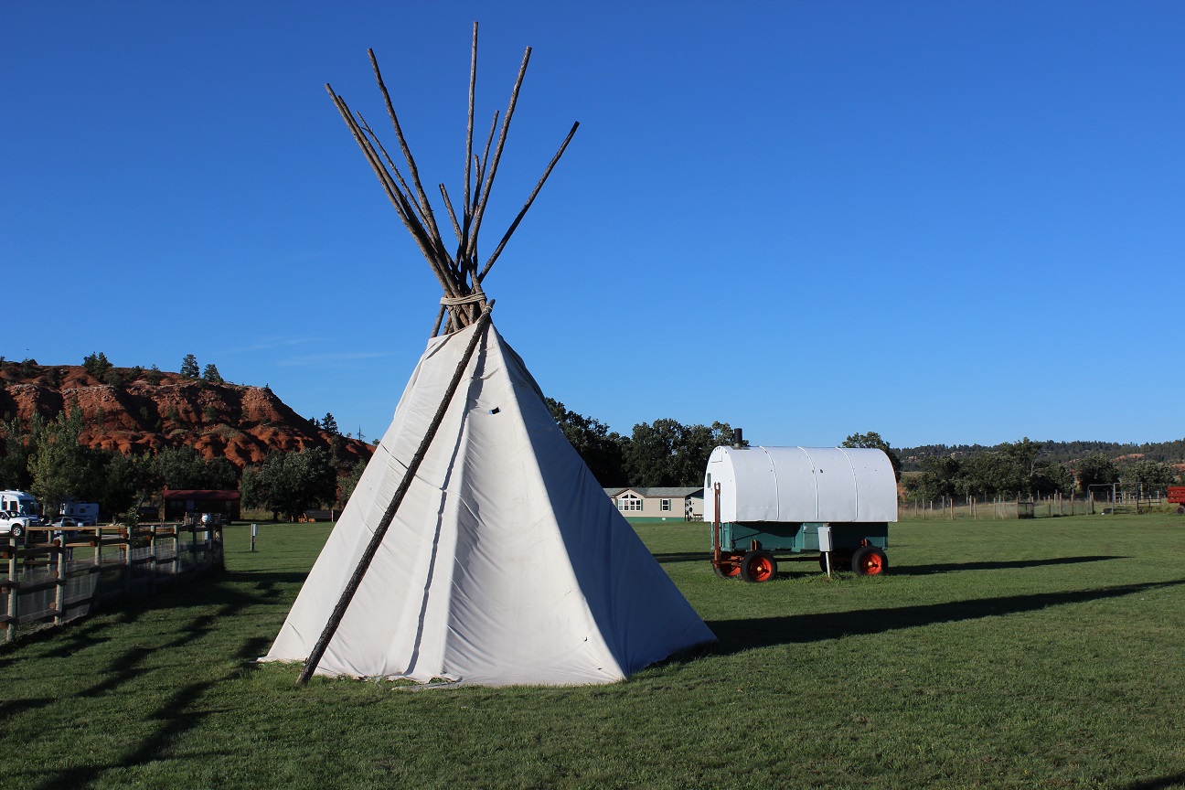 Tepees and Wagons