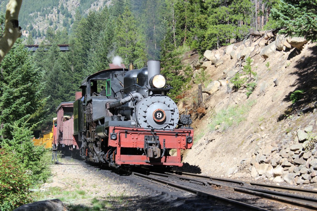She'll be coming round the mountain...at the Georgetown Loop Railroad!