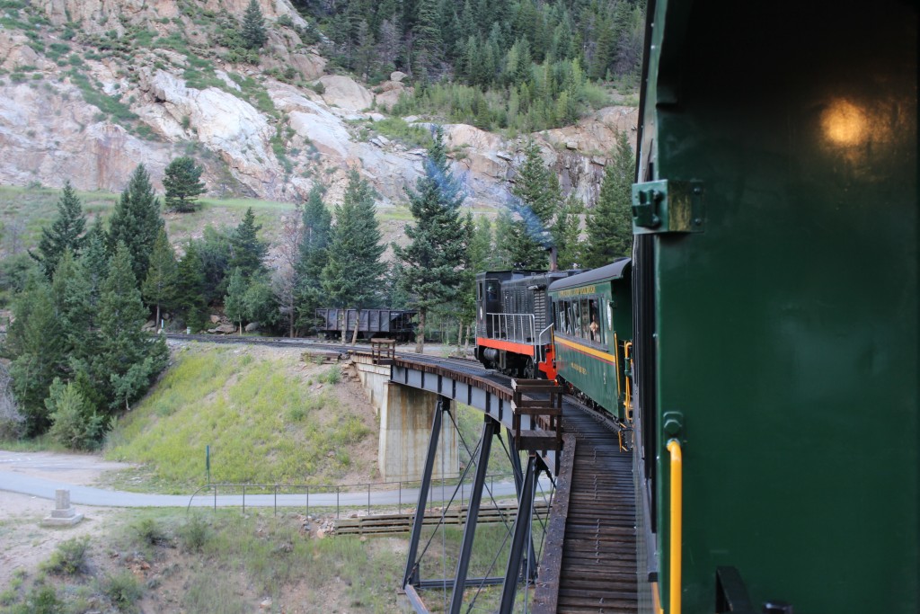 Devil's Gate Station - from the Georgetown Loop Railroad car