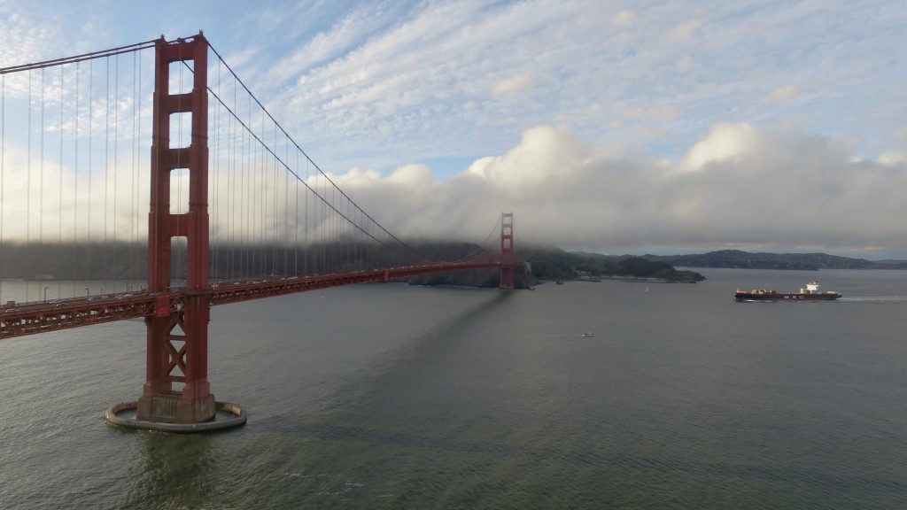Exploring San Francisco by drone