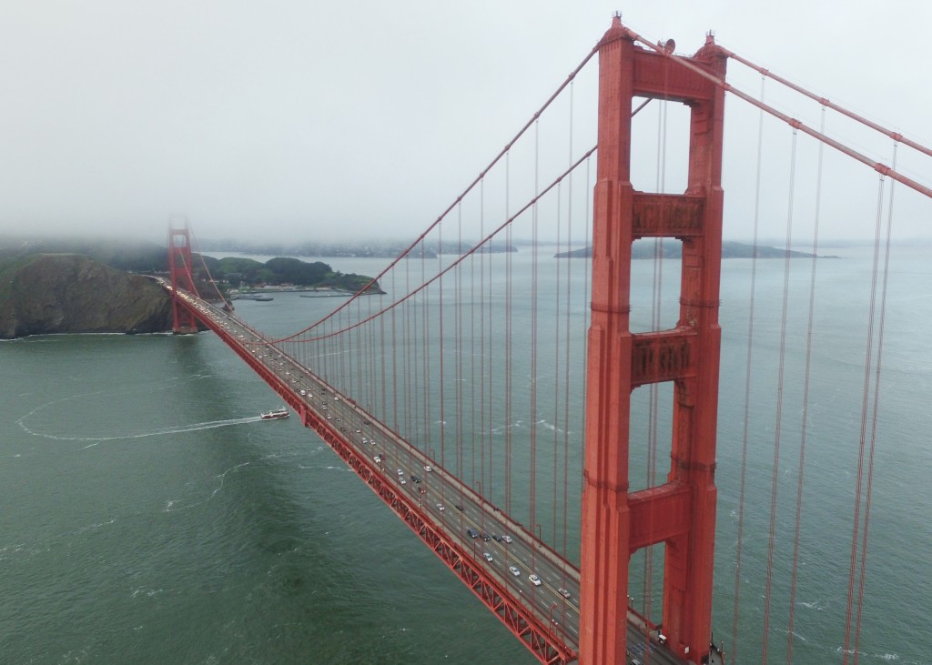 Exploring San Francisco by drone