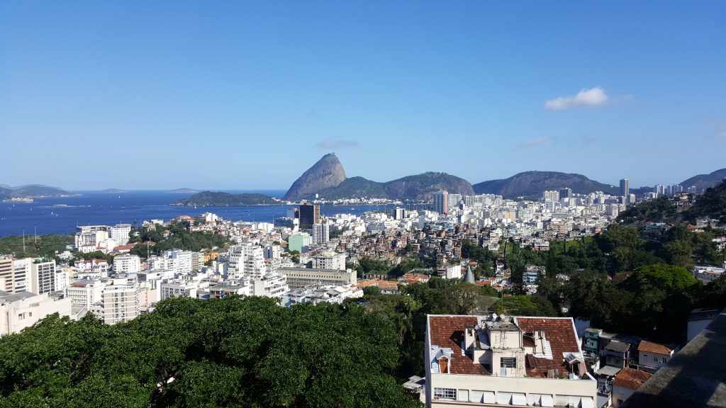 Guanabara Bay from my apartment