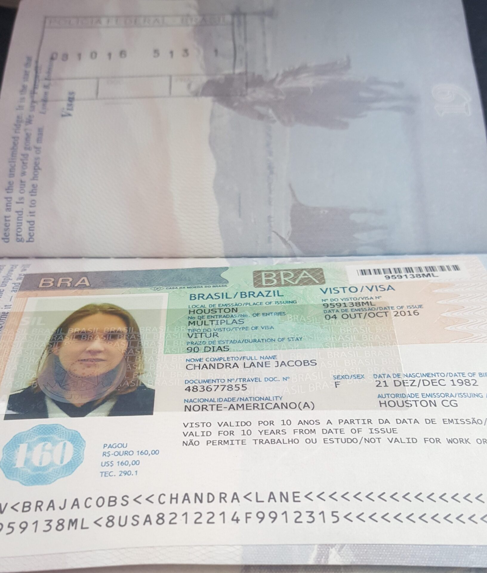 Brazilian visa