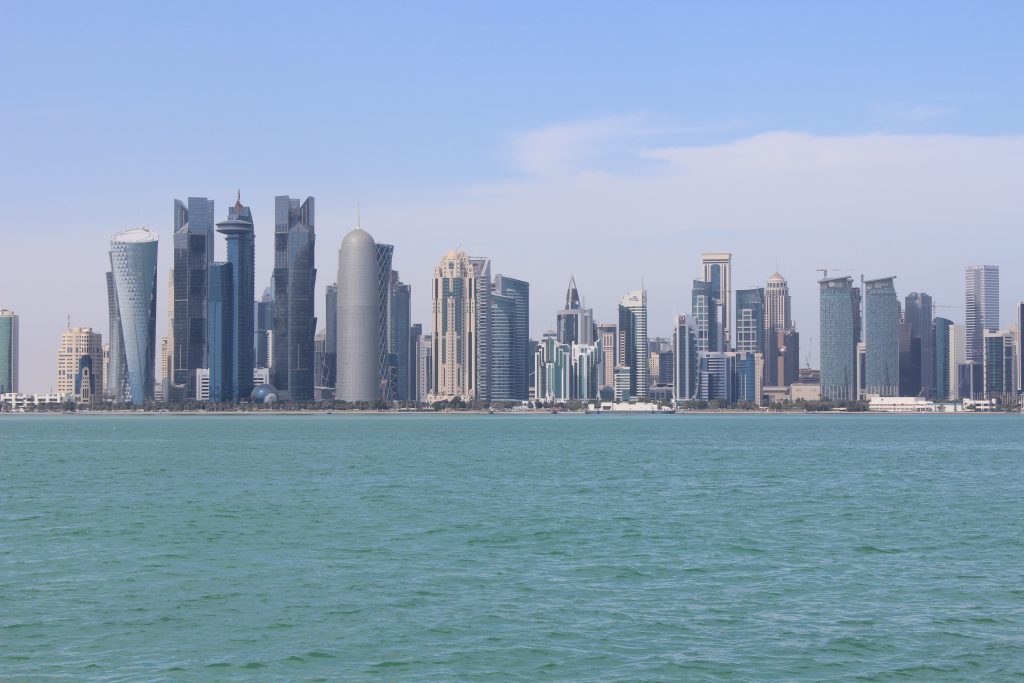 A day in Doha - the corniche