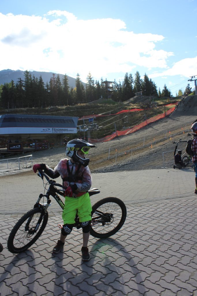Whistler day-tripping - mountain bikers galore