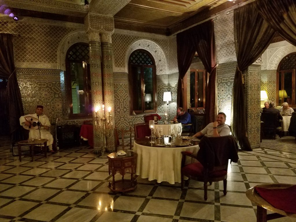 Marrakesh by night - The Red House Restaurant