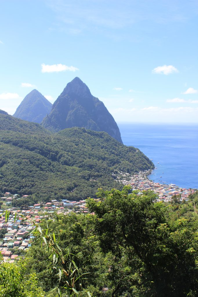 The Pitons in St. Lucia