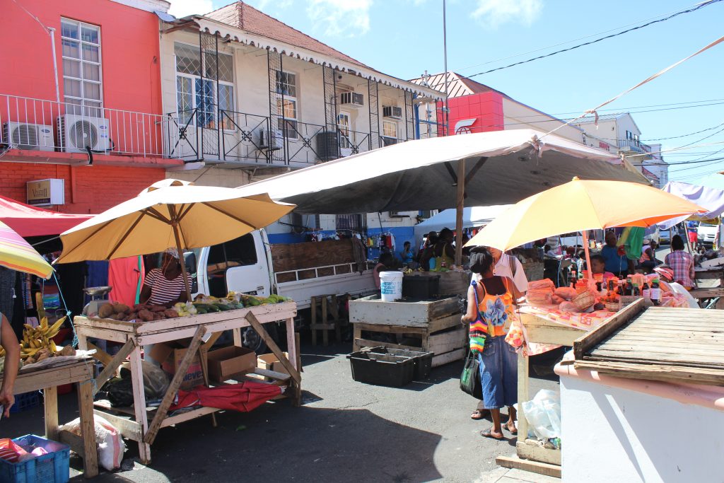 St. George's, Grenada Saturday market