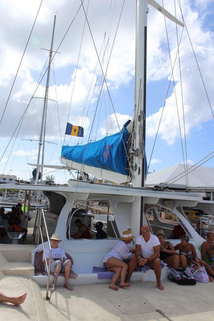 Catamaran in Barbados